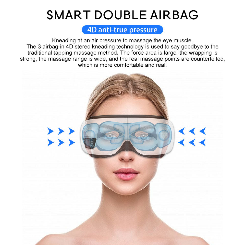 Massaggiatore per gli occhi 6D Smart Airbag